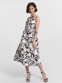 Сарафан женский с цветочным принтом