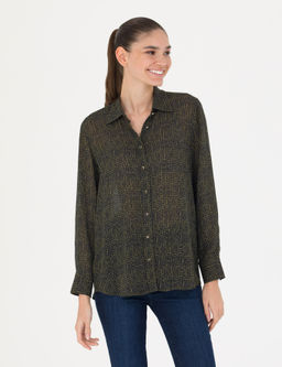 Kahverengi Comfort Fit Uzun Kollu G_mlek - Pierre cardin фото 3