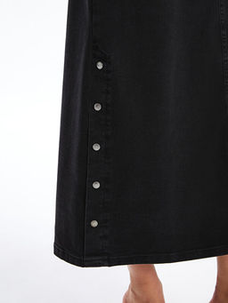 Dar Fit Kad?n Jean Etek