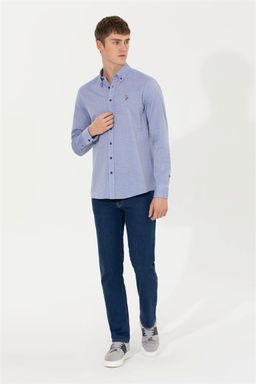 U. S. Polo Assn / Мужские синие джинсовые брюки - U.s. polo assn фото 3