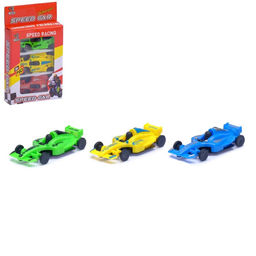 Машина Гоночный болид, набор 3 шт., МИКС