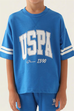 Пижамный комплект темно-синего цвета для мальчика - U.s. polo assn фото 5