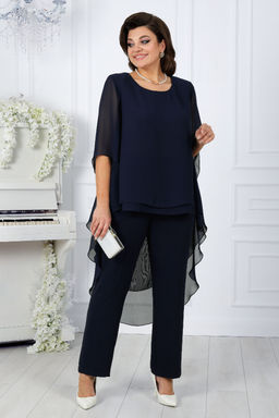 Платье Ninele 7431-Р темно-синий - Mira fashion фото 167