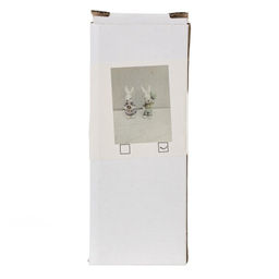 Фигурка декоративная "Заяц", L3,5 W3,5 H10,5 см, 2в.