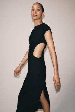VESTIDO CUT OUT ZW COLLECTION / Negro - Zara фото 4