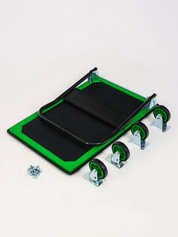 Тележка платформенная складная, для перевозки грузов, нагрузка до 300 кг, сталь, Greengo