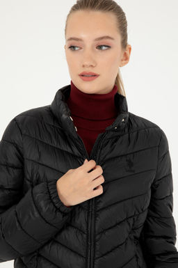 Женское черное пальто Неожиданная скидка в корзине - U.s. polo assn фото 2