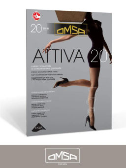 Колготки Omsa Attiva 20 (50/10)*** - sierra фото 6
