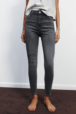 TRF SCULPT HIGH-WAIST JEANS - Zara фото 2