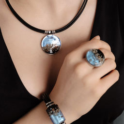 GRACEFUL BLOOM Колье LKY5765 - Vloes фото 2