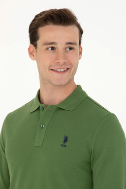 Мужской зеленый базовый свитшот Неожиданная скидка в корзине - U.s. polo assn фото 2