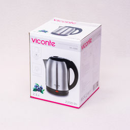 Чайник эл. VICONTE 2,3 л, нерж.сталь, арт. VC-3316