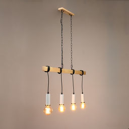Люстра «Дрога» 4хЕ27 40 Вт 80×7×15-200 см