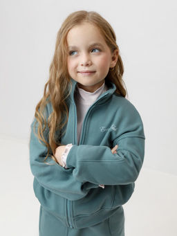 КР 302817/бирюзовый тон к629 жакет (бомбер) для дев