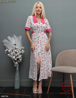 Платье женское с принтом