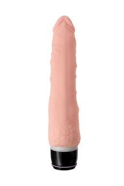 Реалистичный вибратор TOYFA A-Toys Akin, силикон, телесный, 20,2 см