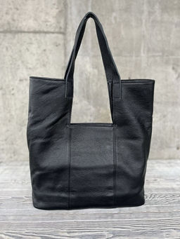 Женская кожаная сумка шоппер 2047-9 Блек