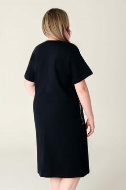 Арт. 4157 Туника женская 52-60 (5 шт) Цвет:черный