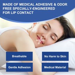Пластырь- тейп для рта здоровый сон без храпа 120 шт. - Elaimei фото 8
