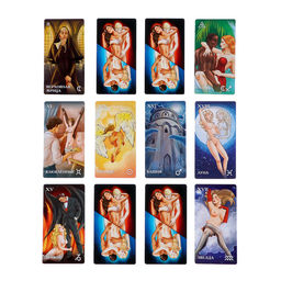 Карты таро «78 оттенков страсти», карты гадальные, 78 карт, 6.3×12 см, с мешочком