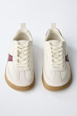 LEATHER BAREFOOT SNEAKERS - Zara фото 9