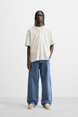 ABSTRACT PRINT SHIRT - Zara фото 9