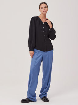 Блузка женская 1231133007 black - Eleganzza фото 6