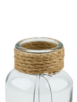 Ваза для цветов, прозрачная, 500 мл.