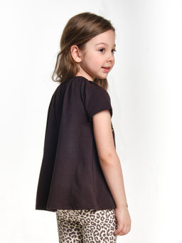 Футболка для девочки UD 0803 кофе