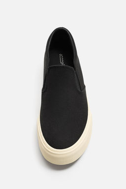 LACELESS FABRIC SNEAKERS - Zara фото 5