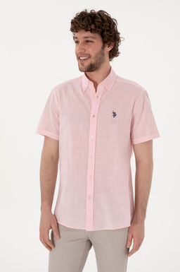 Erkek A__k Pembe K_sa Kollu G_mlek Sepette S_rpriz _ndirim - U.s. polo assn фото 2