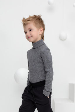 Crockid _ КР 301477/серый меланж к430 джемпер для мал