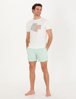 Мятные шорты для плавания