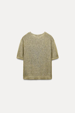 SEQUINNED KNIT TOP - Zara фото 4