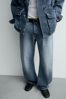LIMITED EDITION BARREL FIT JEANS - Zara фото 16