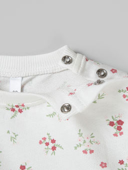 Платье с хлопковой юбкой Цветы 0+ - Bungly фото 6