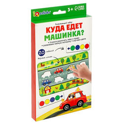 Развивающий набор Куда едет машинка? - Iq-zabiaka фото 7