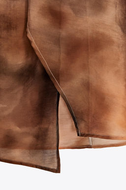 KNOTTED PRINTED SARONG - Zara фото 7