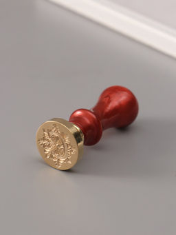 Печать для сургуча с пластиковой ручкой «Буква C на вензеле», 2.5×2.5×6.3 см