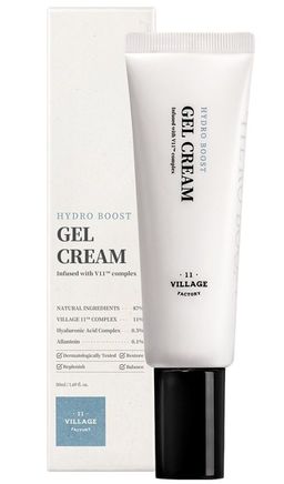VILLAGE 11 FACTORY  Увлажняющий гель-крем для лица HYDRO BOOST GEL CREAM