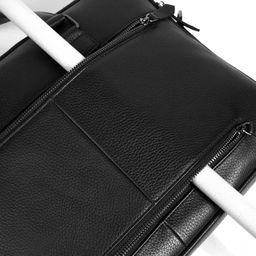 Сумка мужская, кожа, MIRONPAN 860405 Черный