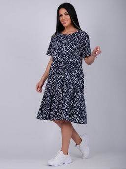 Платье Касадея, трикотаж - Малина фото 16