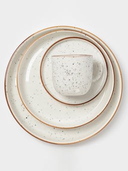 Тарелка Magistro Queil, d=19.8 см, фарфор, белая