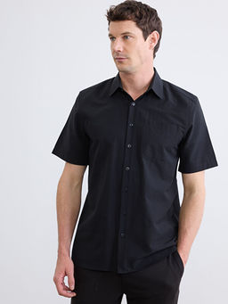 K?sa Kollu Tek Cepli Regular Fit Erkek G?mlek