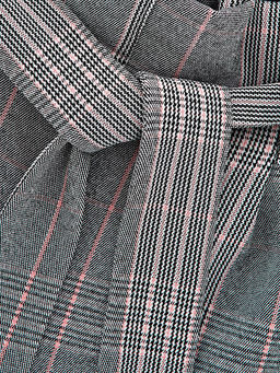 Брюки для девочки в клетку 22-6688 клетка/синий - Mini maxi фото 13