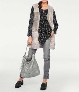 Блузка и топ, черные - Linea tesini фото 3