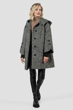 01-09737 Пальто женское демисезонное - El podio фото 3