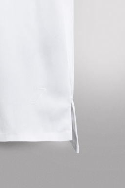 CAMISETA T?CNICA ESTRUCTURA PIQU? / Blanco