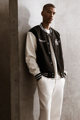 Chaqueta de beisbol Loose Fit - H&m фото 4