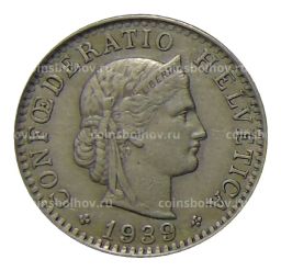 20 раппенов 1939 года Швейцария